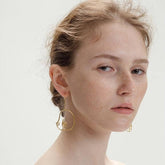 Boucles d'oreilles seins et buste de femme maman sans notice